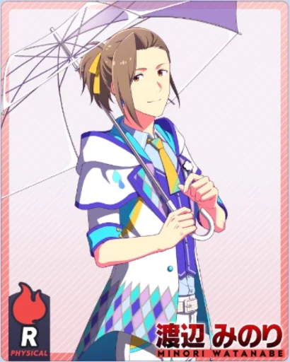 渡辺みのり 日本横断 アイマス 等身大 パネル スタンディ SideM